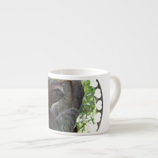 Mok van de speciale boomgaard die de klimsleuf bek (Voorkant rechts)