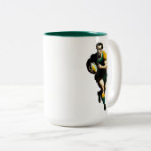 Mok van de Speler van Rugby Two-Tone (Voorkant rechts)