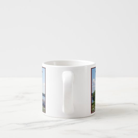 Mok van de stad Milwaukee espresso (Achterkant)