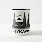 Mok van de stad - Reykjavik (Midden)