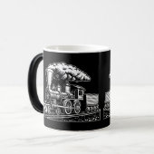 Mok van de stoommotor Magische Morphing (Voorkant links)