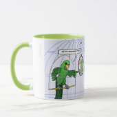 Mok van de strijd tegen de papegaaien (Links)