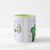 Mok van de strijd tegen de papegaaien (Midden)