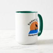 Mok van de Sunset Lake Loon (Voorkant rechts)