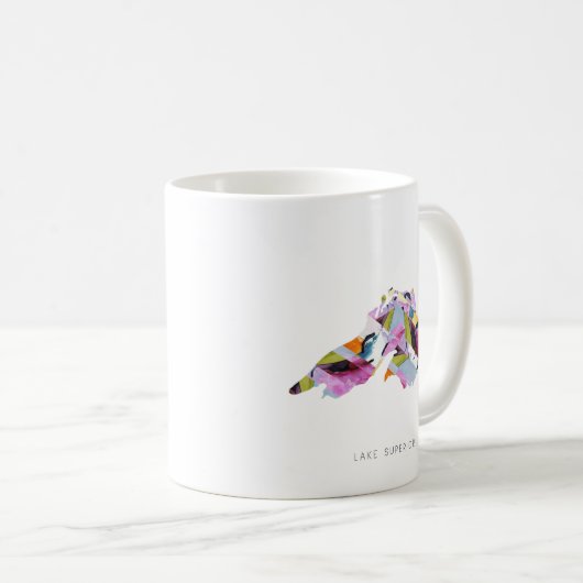 Mok van de superieure Silhouette-kaart (Voorkant rechts)