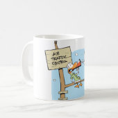 Mok van de "Swamp Air Traffic Controller Coffee" (Voorkant links)