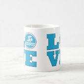 Mok van de Swim Love voor concurrerende zwemmers o (Center)