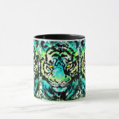 Mok van de Tijger - Kleurrijke tijger - Oogstbeker (Midden)