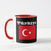 Mok van de Turkse vlag Coffee / Türkiye Kahve Kupa (Links)