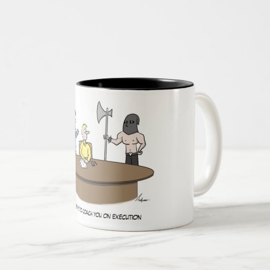 Mok van de uitvoeringscoach (Voorkant rechts)