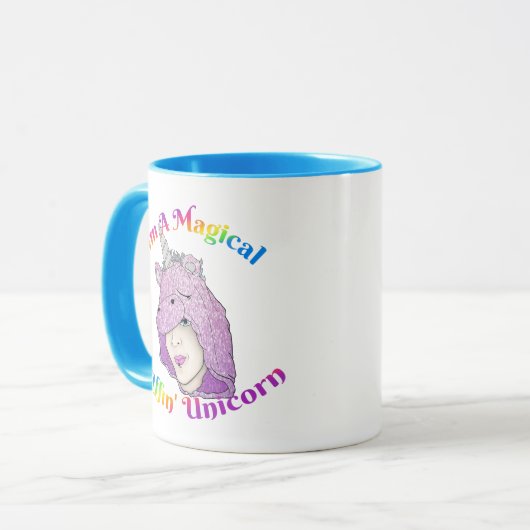 Mok van de Unicorn Magical Fluffin (Voorkant links)