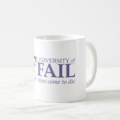 Mok van de Universiteit van Fail-koffie (Voorkant rechts)
