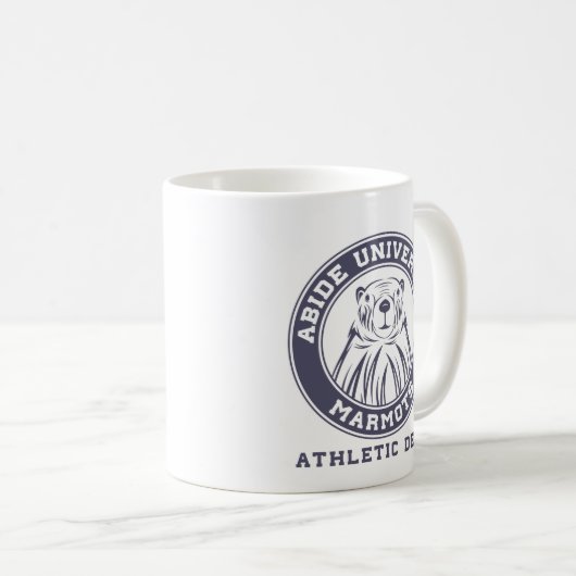 Mok van de Universiteit van Marmots Abide (Voorkant rechts)