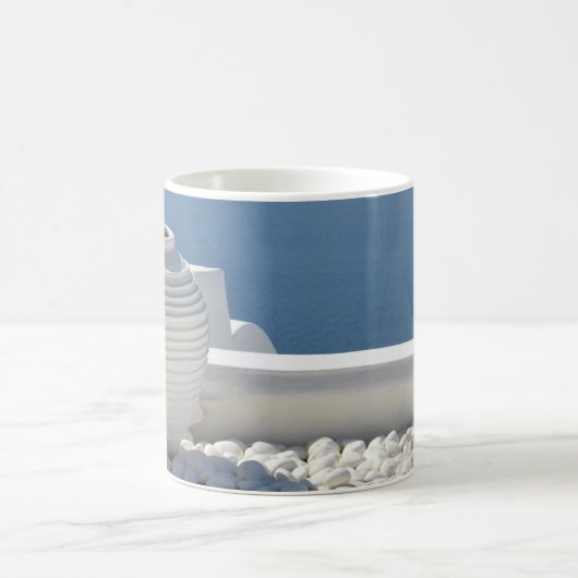 Mok van de Urn-foto van het Griekse eiland (Center)