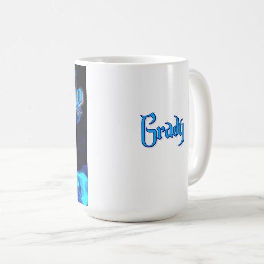 Mok van de vader van Trouble (Voorkant rechts)