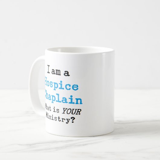 mok van de van fosfaatchaplaïnekoffie (Voorkant links)