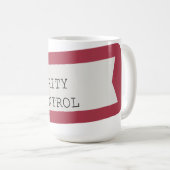 Mok van de veiligheidscontrole (Voorkant rechts)