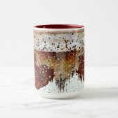 Mok van de verfdruppelaardewerk (Midden)