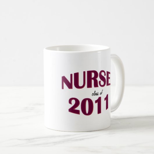 Mok van de verpleegschool - klasse 2011 (Voorkant rechts)