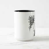 Mok van de Vintage Eiffeltoren in Parijs (Midden)