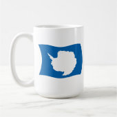 Mok van de vlag van Antarctica (Links)