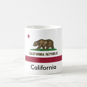 Mok van de vlag van de Californische staat