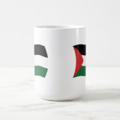 Mok van de vlag van de Palestijnse Autoriteit (Center)