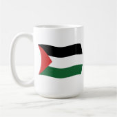 Mok van de vlag van de Palestijnse Autoriteit (Links)