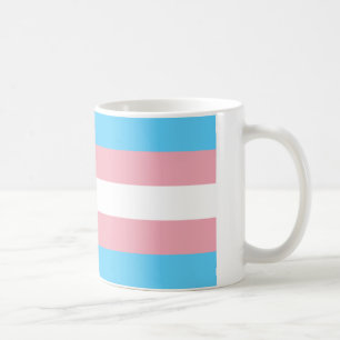 Mok van de vlag van een transgenderpride