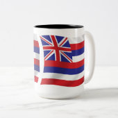 Mok van de vlag van Hawaii (Voorkant rechts)