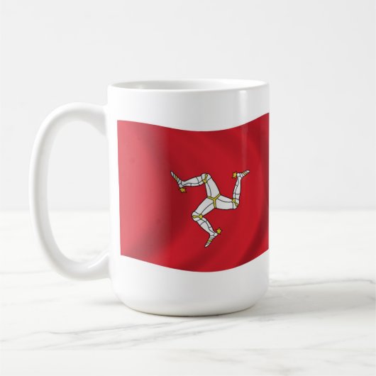 Mok van de vlag van Man (Links)