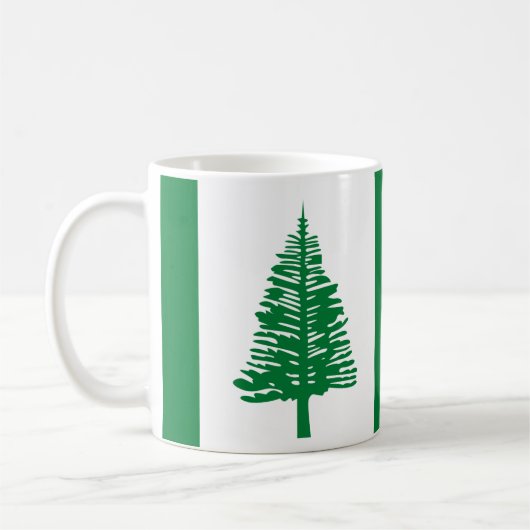 Mok van de vlag van Norfolk Island (Links)