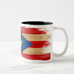 Mok van de vlag van Puerto Rico