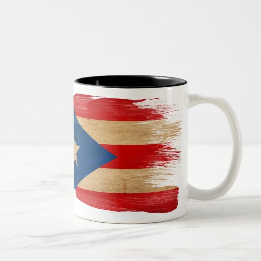 Mok van de vlag van Puerto Rico (Rechts)