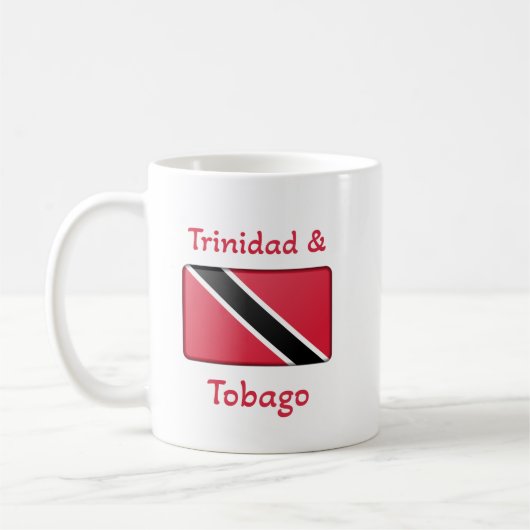 Mok van de vlag van Trinidad en Tobago (Links)