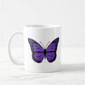 Mok van de vlinder - Paarse vlinder - Perfect cade (Links)