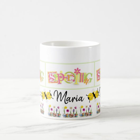 Mok van de voorjaars-Floral-Bumblebee (Center)