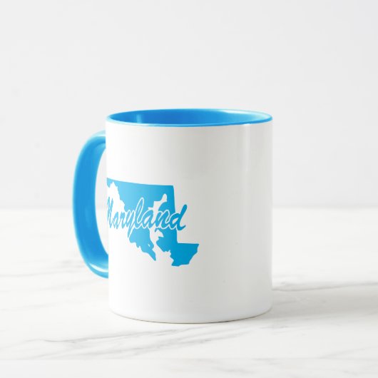 Mok van de vorm van de maryland (Voorkant links)
