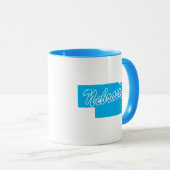 Mok van de vorm van Nebraska (Voorkant rechts)