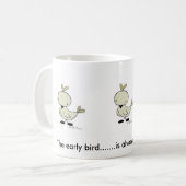 Mok van de vroege vogelpest (Voorkant links)