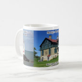 Mok van de vuurtoren van Michigan City (Voorkant links)