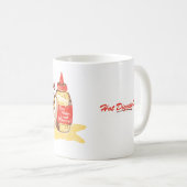 Mok van de warme hond (Voorkant rechts)