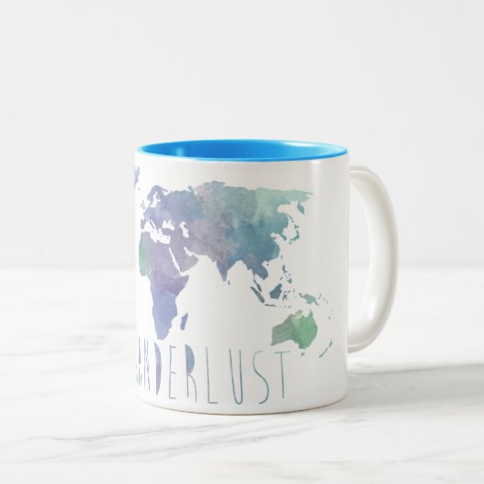 Mok van de Waterverf van de anderlust (Voorkant rechts)