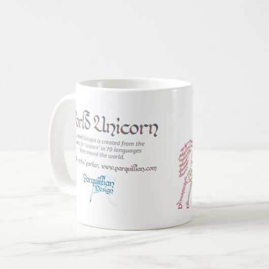 Mok van de Wereldunie (Voorkant links)