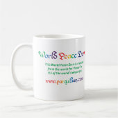 Mok van de wereldvredesduif (Links)