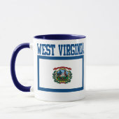 Mok van de West Virginia State Flag (Links)