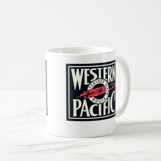  Mok van de westerne Stille Oceaan over de Logo va (Voorkant rechts)