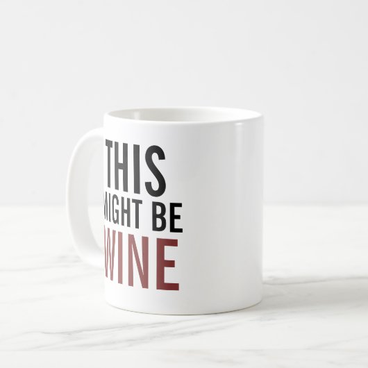 Mok van de wijnliefhebber (Voorkant links)