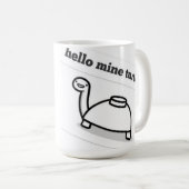 Mok van de wijnschildpad (Voorkant rechts)