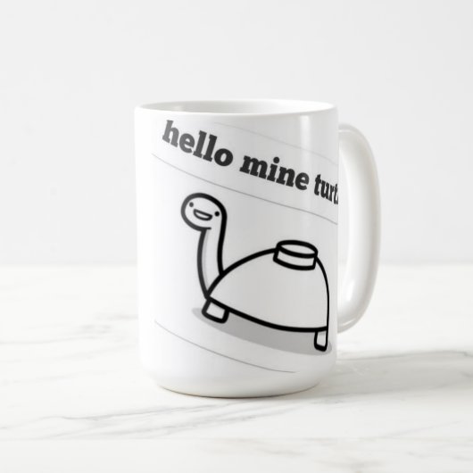 Mok van de wijnschildpad (Voorkant rechts)